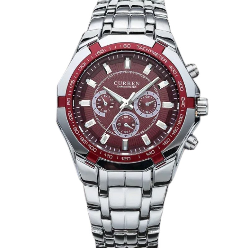 CURREN Men's Luxury Waterproof Steel Quartz Military Sport Watch