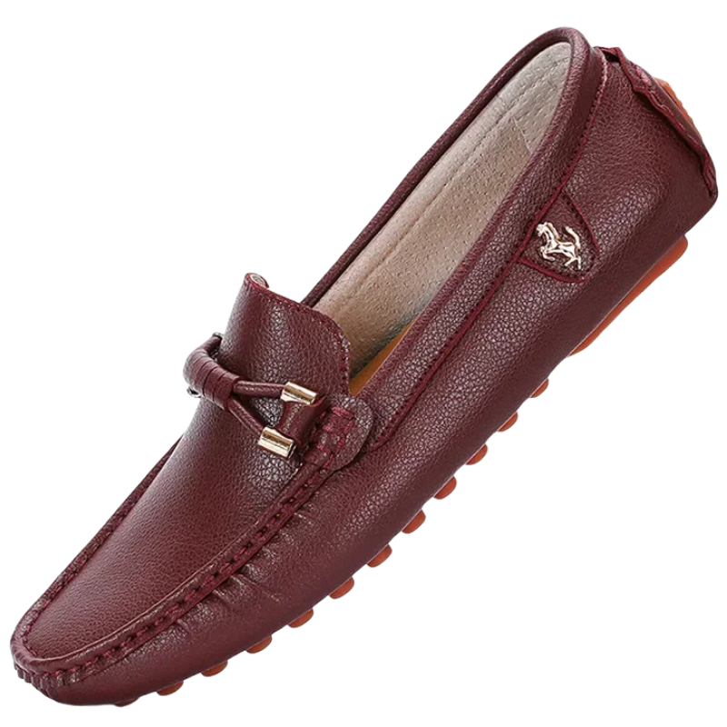 Luxury Casual Flats Handmade Leather Loafers for Men