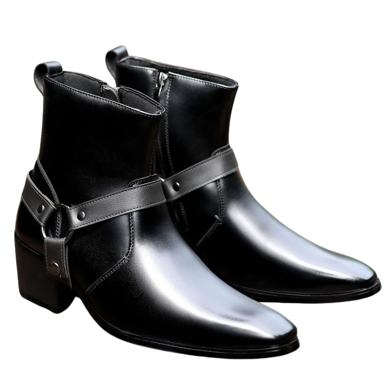 Elegant & Comfy Waterproof Retro Leather Chelsea Boots for Men