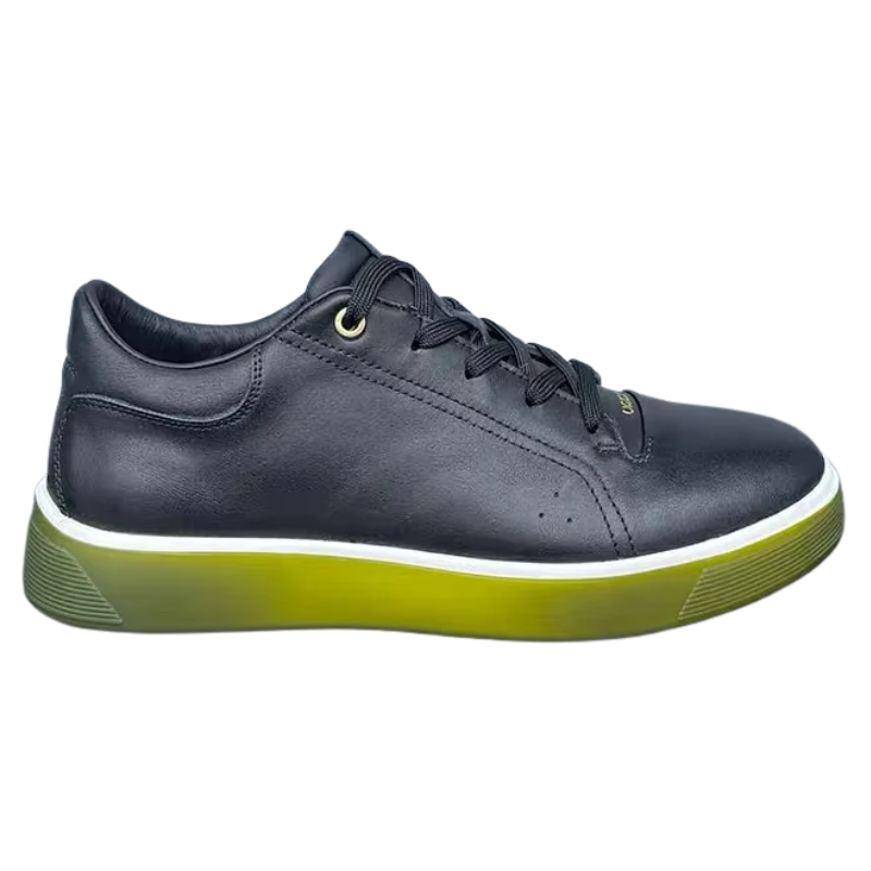 Breathable, Classic Casual Genuine Leather Men’s Sneakers