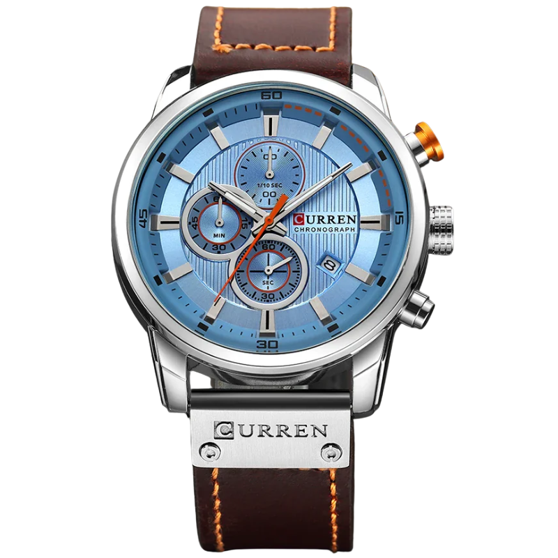 Men's Luxury Chronograph Sport Watch with Date Display