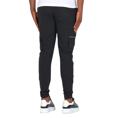Slim Fit, All-Season Men's Mid-Waist Casual Sport Trousers