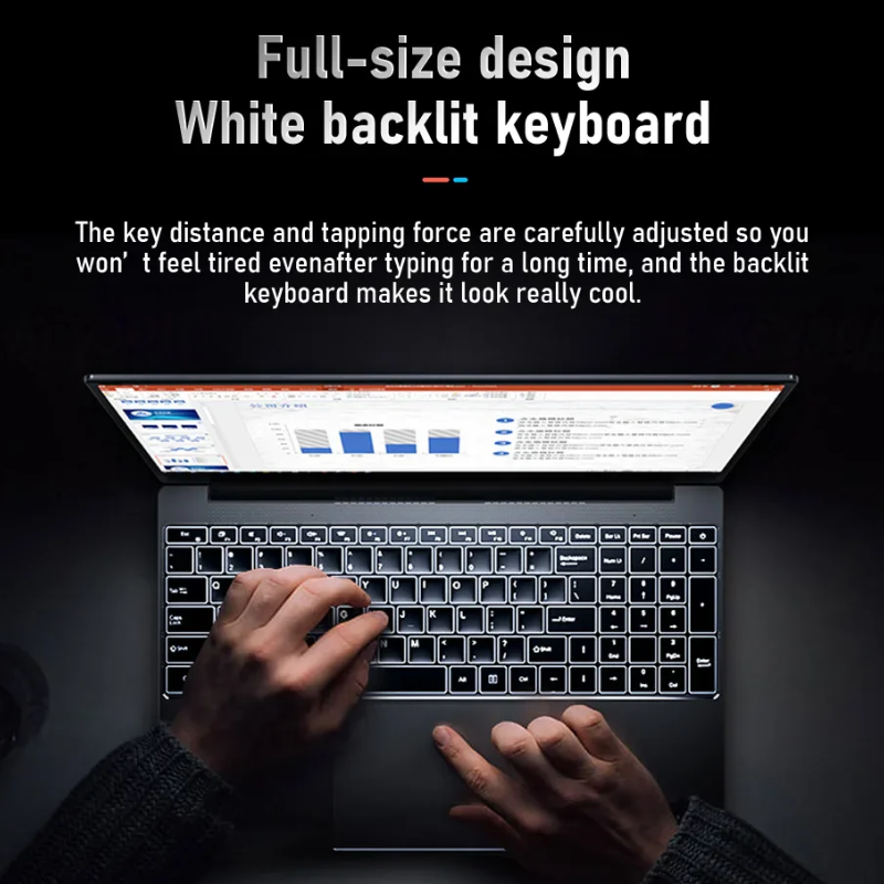 BYONE 15.6" Laptop J4115 8GB RAM 128GB-1TB SSD Ultra-Slim