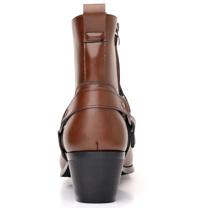 Elegant & Comfy Waterproof Retro Leather Chelsea Boots for Men
