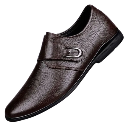 Luxury Designer Style, Spring Men’s Round Toe Formal Dress Shoes