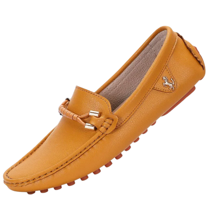 Luxury Casual Flats Handmade Leather Loafers for Men