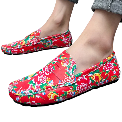 Luxury Comfy Slip-On Moccasins Handmade Leather Loafers for Men