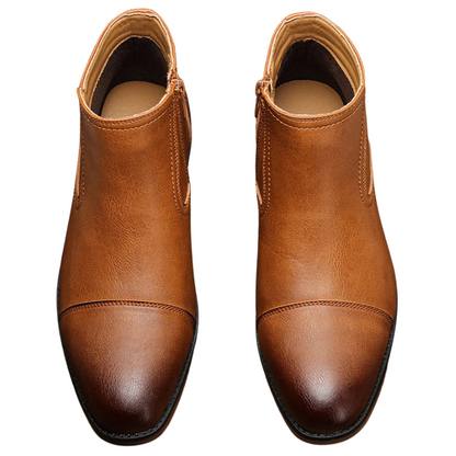 Stylish Fashion Men's Comfortable Ankle Leather Boots