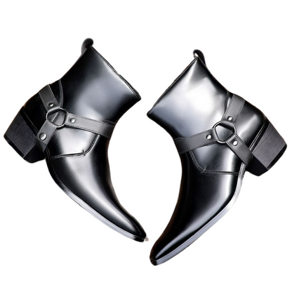 Elegant & Comfy Waterproof Retro Leather Chelsea Boots for Men