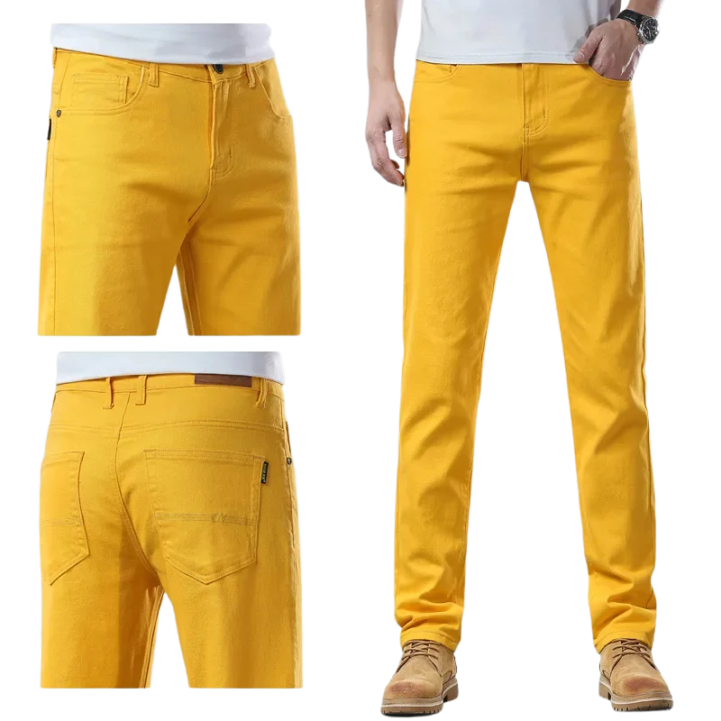 Men’s Slim Fit Cotton Business Pants