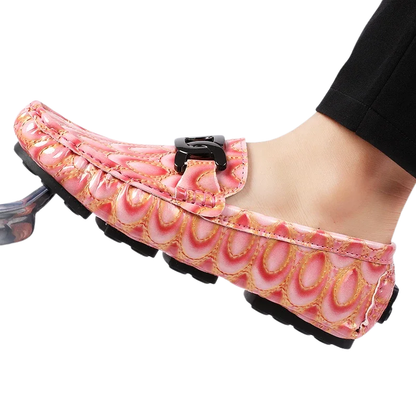 Comfort Casual Driving Shoes Handmade PU Leather Men's Loafers