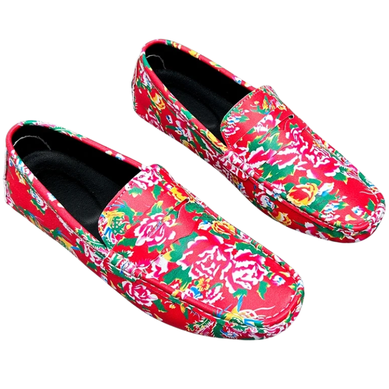 Luxury Comfy Slip-On Moccasins Handmade Leather Loafers for Men