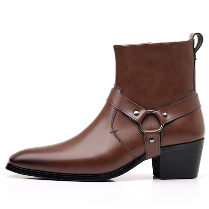 Elegant & Comfy Waterproof Retro Leather Chelsea Boots for Men
