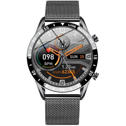 LIGE Men’s Smartwatch Full Touch Bluetooth Call Waterproof