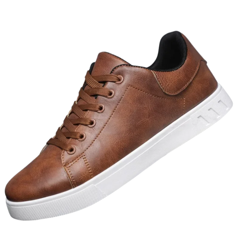 Trendy Spring/Summer Flats Classic British Leather Loafers for Men