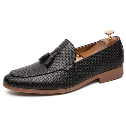 Elegant Dress Shoes Handmade Italian Leather Men's Formal Loafers