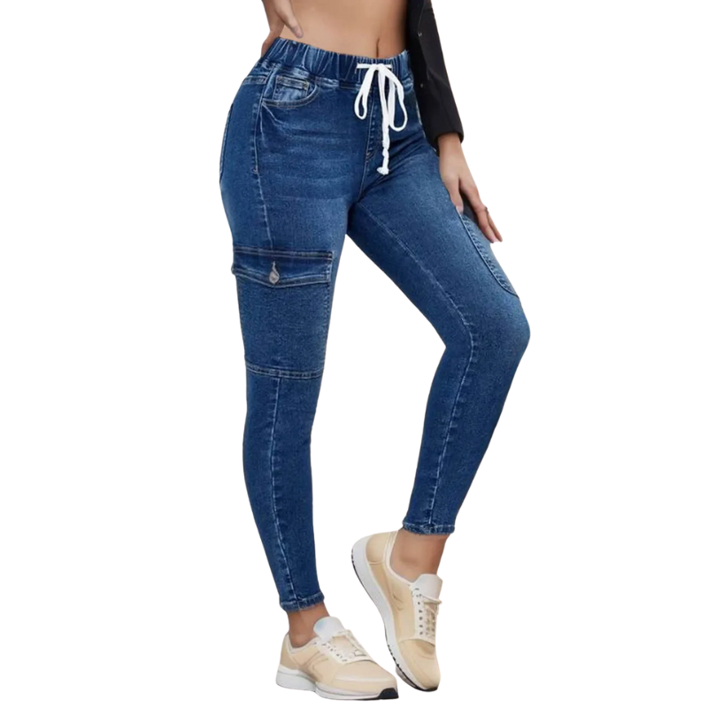 Women's Fashion Denim Slim Fit Push-Up Elastic Skinny Jeans