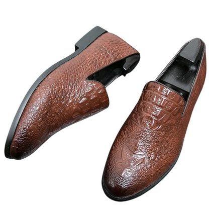 Men's Formal Leather Loafers – Stylish, Casual & Business-Ready