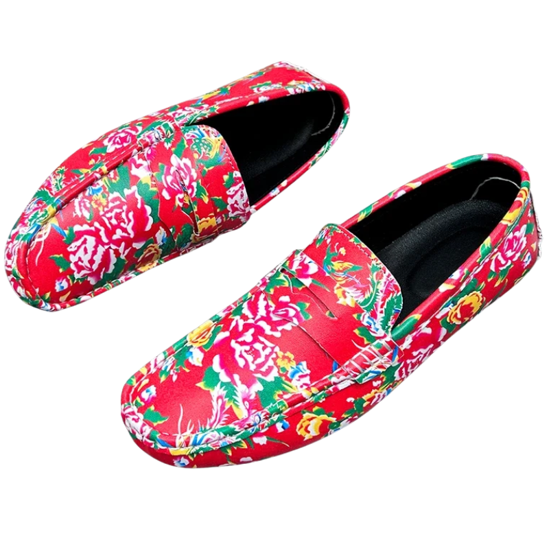 Luxury Comfy Slip-On Moccasins Handmade Leather Loafers for Men