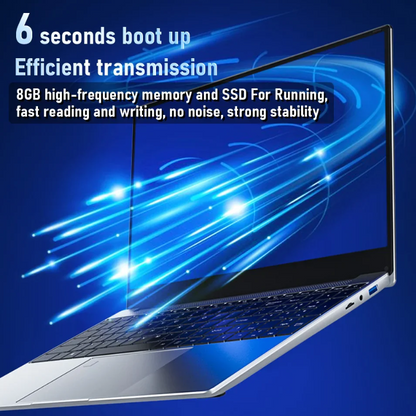 BYONE 15.6" Laptop J4115 8GB RAM 128GB-1TB SSD Ultra-Slim