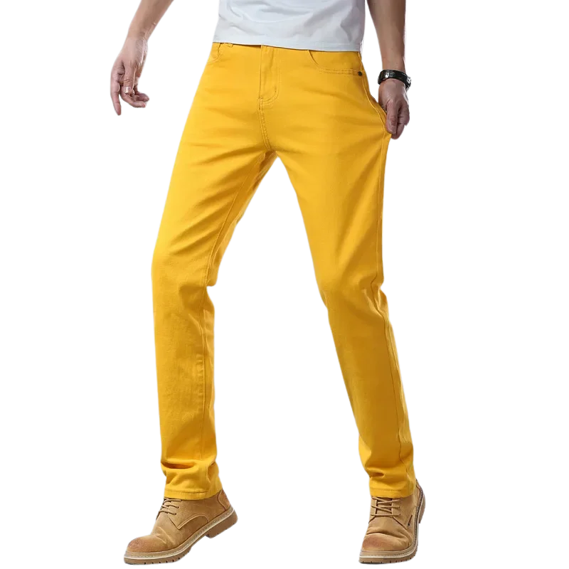 Men’s Slim Fit Cotton Business Pants