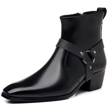 Elegant & Comfy Waterproof Retro Leather Chelsea Boots for Men