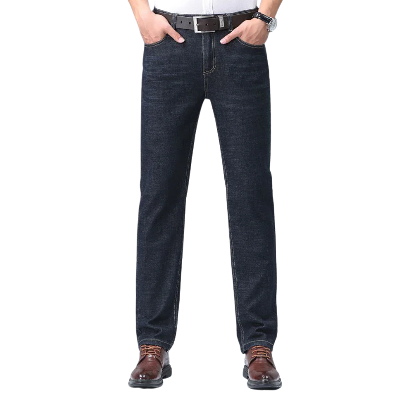 Blue Denim Men’s Stretch Slim fit Straight Jeans