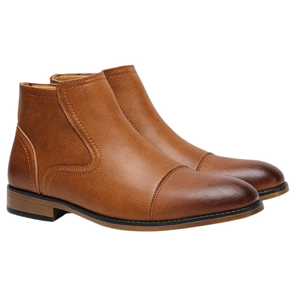 Stylish Fashion Men's Comfortable Ankle Leather Boots