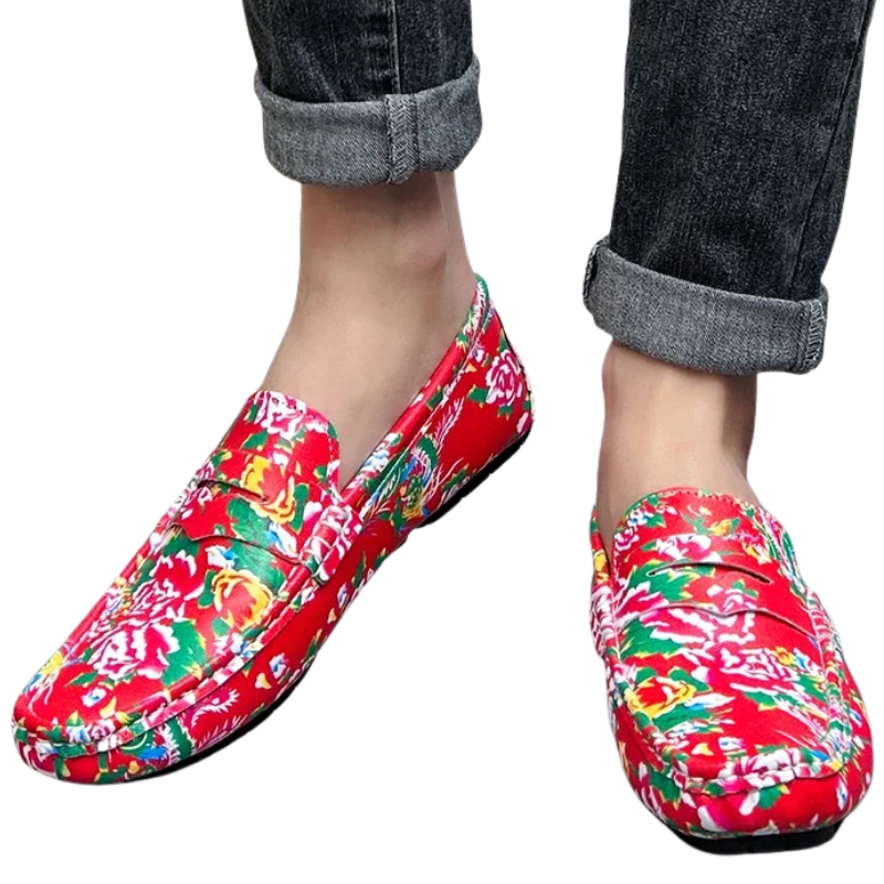 Luxury Comfy Slip-On Moccasins Handmade Leather Loafers for Men