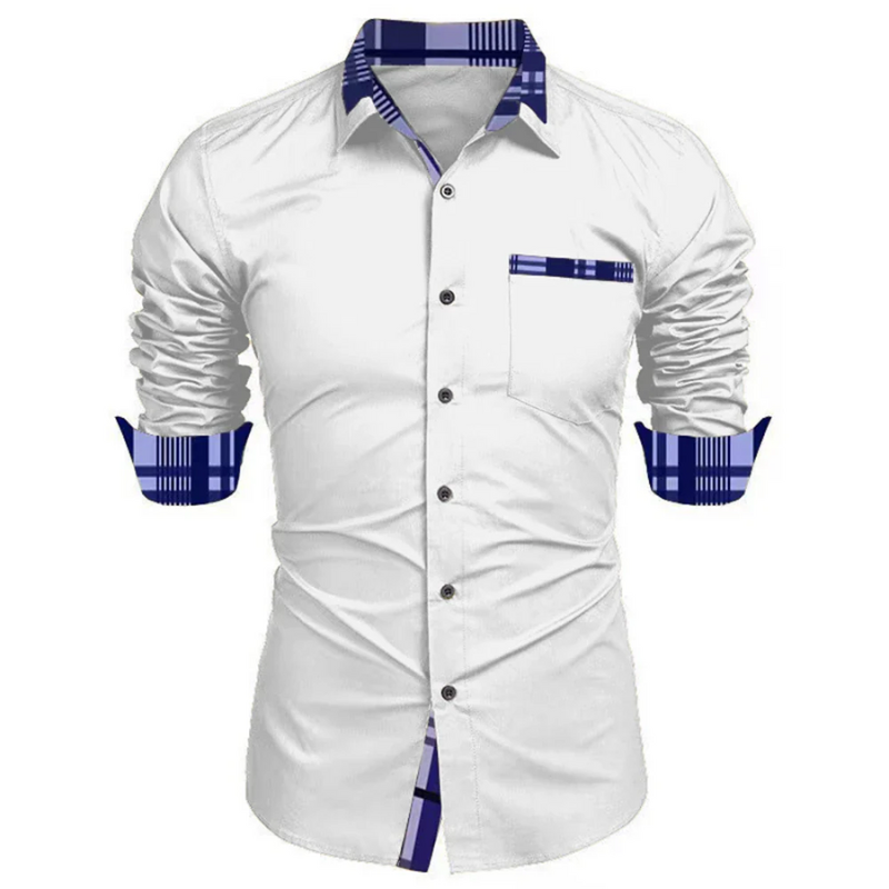 Anti-Wrinkle Business Casual Wear Men’s Non-Iron Formal Shirt