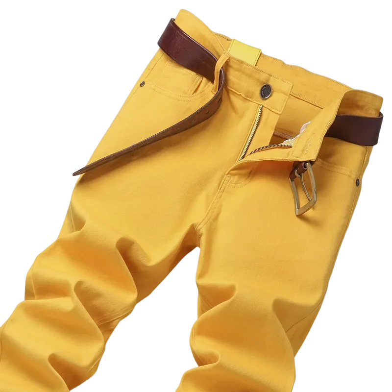 Men’s Slim Fit Cotton Business Pants