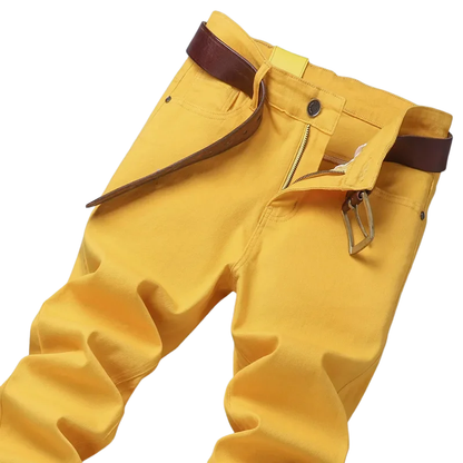 Men’s Slim Fit Cotton Business Pants