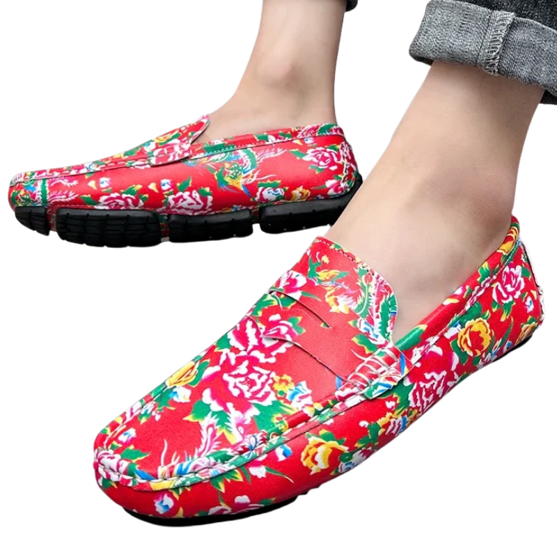 Luxury Comfy Slip-On Moccasins Handmade Leather Loafers for Men