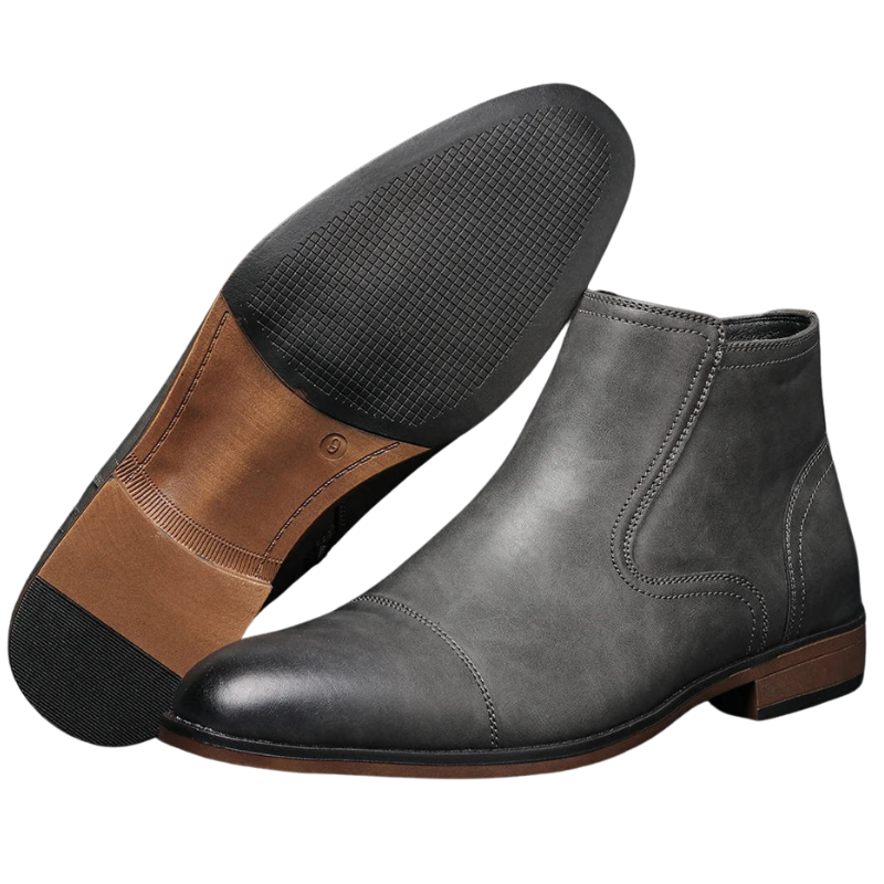 Stylish Fashion Men's Comfortable Ankle Leather Boots