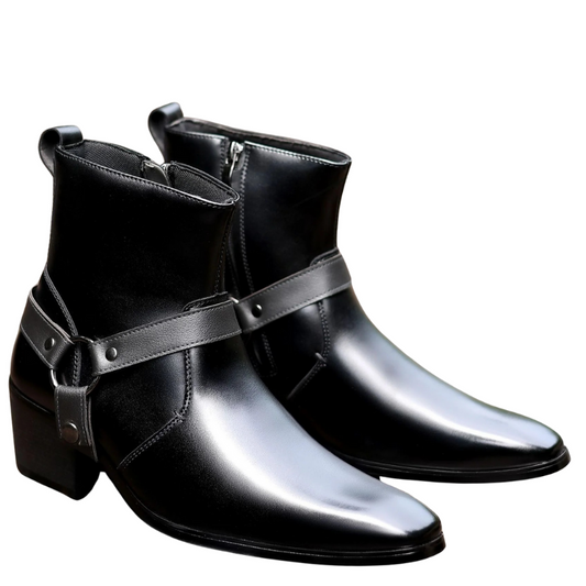 Elegant & Comfy Waterproof Retro Leather Chelsea Boots for Men