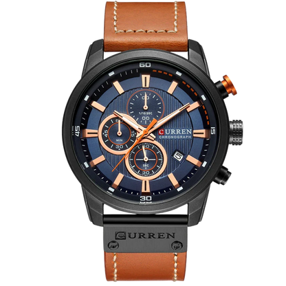 Men's Luxury Chronograph Sport Watch with Date Display