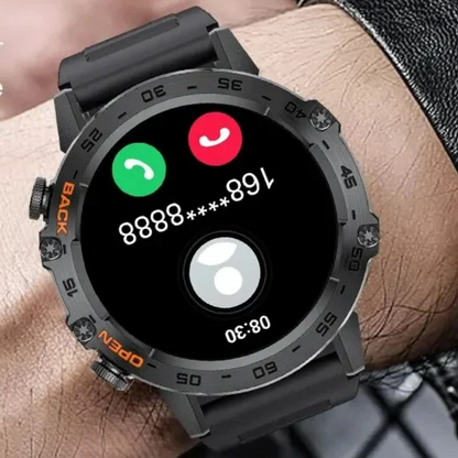 LIGE 1.39" Bluetooth Smartwatch Men Sport Fitness Heart Monitor