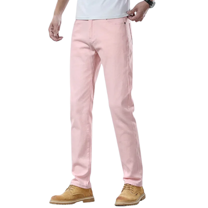 Men’s Slim Fit Cotton Business Pants
