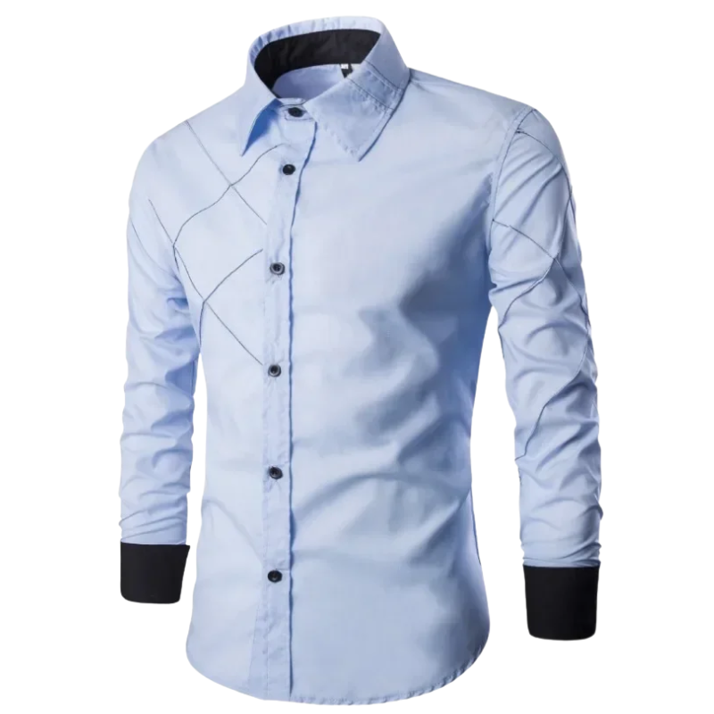 Classic Casual & Formal Style Men’s Cotton Long Sleeve Shirt