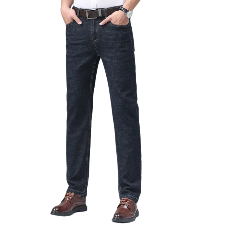 Blue Denim Men’s Stretch Slim fit Straight Jeans