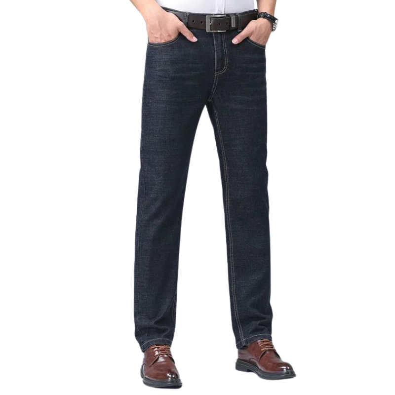 Blue Denim Men’s Stretch Slim fit Straight Jeans