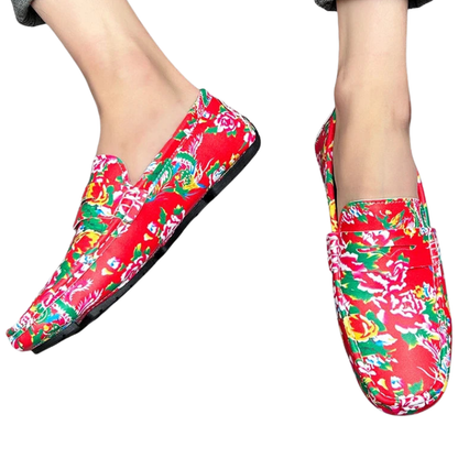 Luxury Comfy Slip-On Moccasins Handmade Leather Loafers for Men