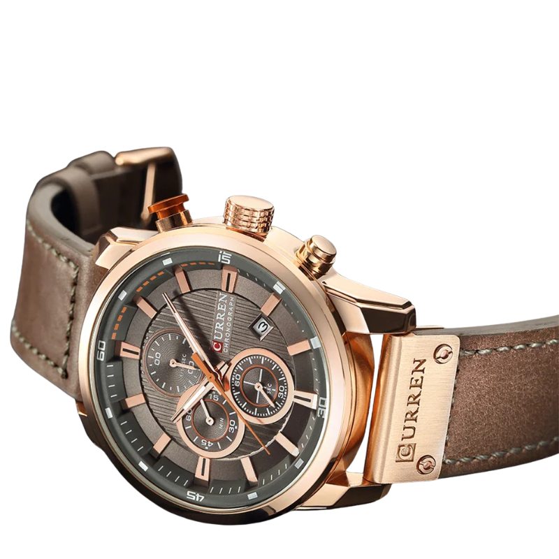 Men's Luxury Chronograph Sport Watch with Date Display