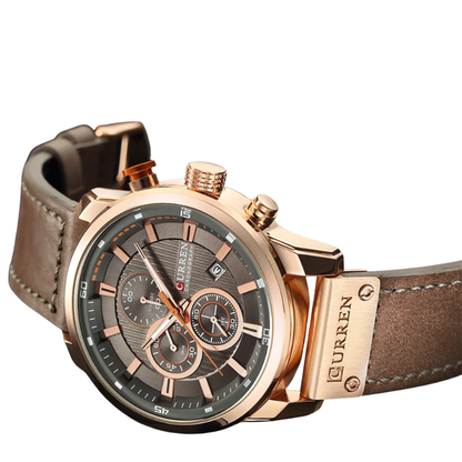 Men's Luxury Chronograph Sport Watch with Date Display