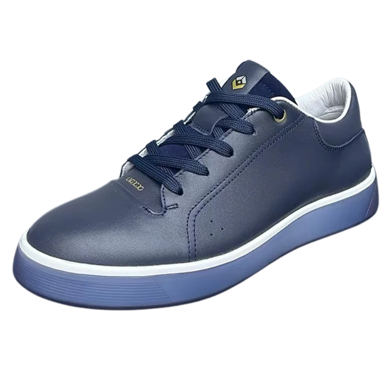 Breathable, Classic Casual Genuine Leather Men’s Sneakers