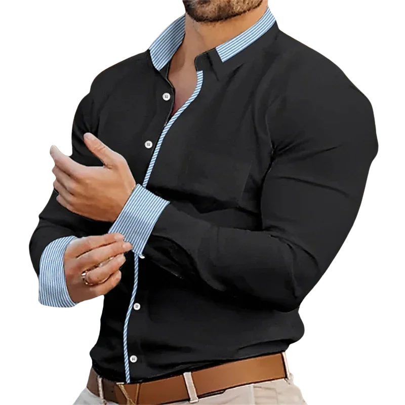 Fashionable Hawaiian Men's Cardigan Shirt  Single Breasted