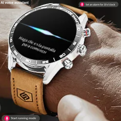 GPS, HR, Calls, Waterproof Rugged Military AMOLED Smartwatch