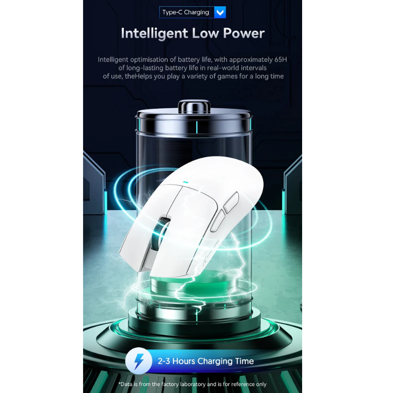 ATTACK SHARK X11 RGB Wireless Gaming Mouse, 22K DPI, PAW3311 Sensor