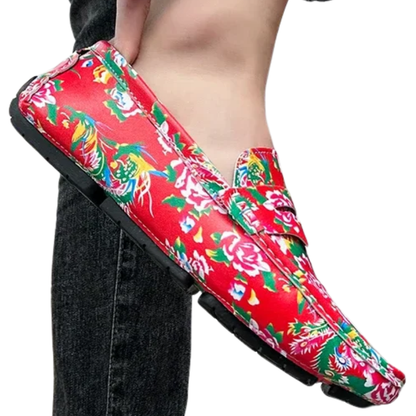 Luxury Comfy Slip-On Moccasins Handmade Leather Loafers for Men