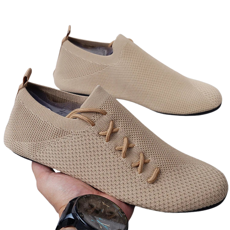 Breathable Mesh Summer Anti-Slip Driving Loafers for Men